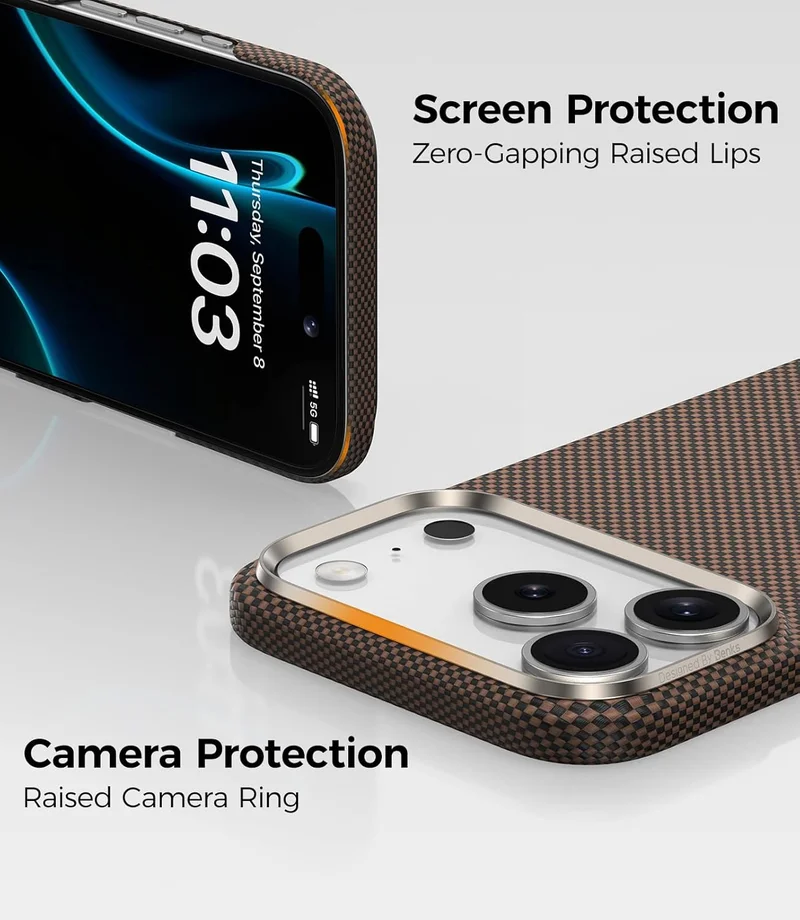 Benks Benks iPhone 17 Pro Max Armortint Premium Case Compatible with Camera Control Button, Compatible with Magsafe, Military Grade Protective Case Built with Dupont Kevlar